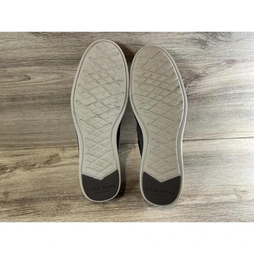 Cole Haan Men's Grand Atlantic Boat Shoe‎ 11.5 M Style C36081 Gray Slip On